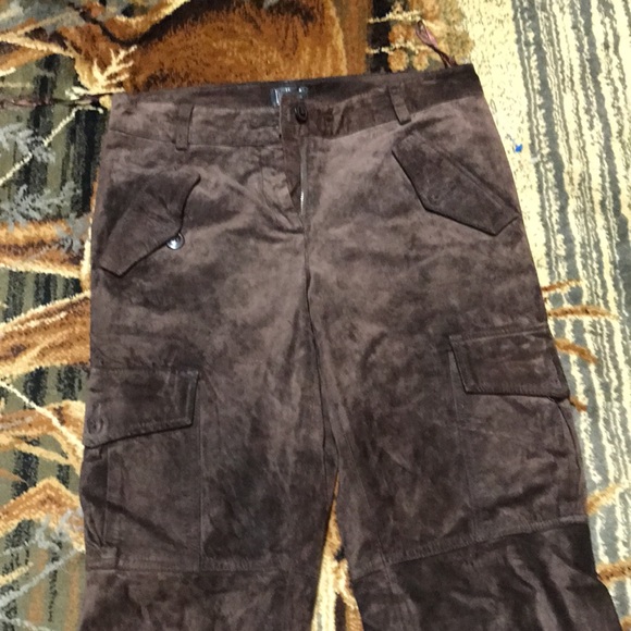 INC Genuine leather pants - Picture 10 of 12